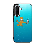 Bart Simpsons Nevermind Nirvana Samsung Galaxy A36 Case FE6247
