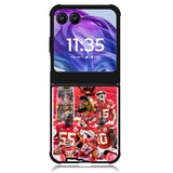 the super bowl Champion Kansas City Motorola Moto Razr 2024 , Moto Razr 50 Case
