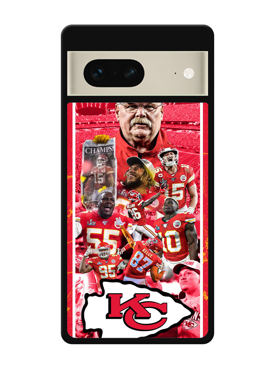 the super bowl Champion Kansas City Google Pixel 7 Case