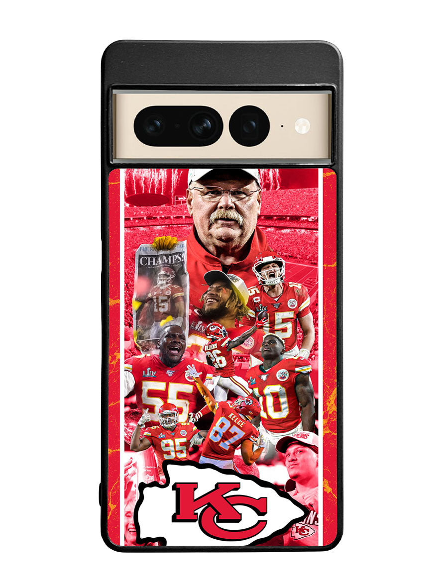 the super bowl Champion Kansas City Google Pixel 7 Pro Case