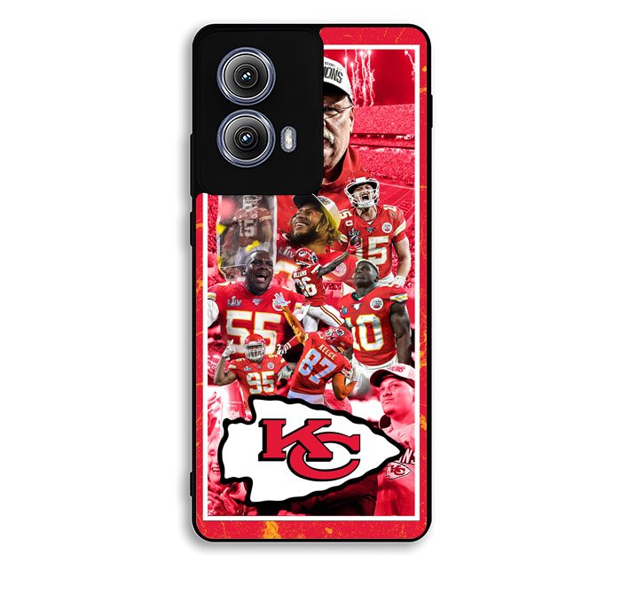 the super bowl Champion Kansas City Motorola Moto Edge 2024 Case FE6157