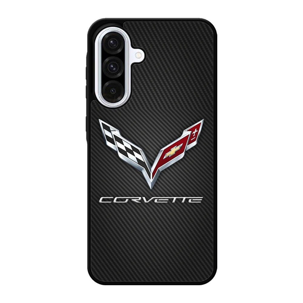Corvette Logo Carbon 2nd Samsung Galaxy A56 Case FE0417