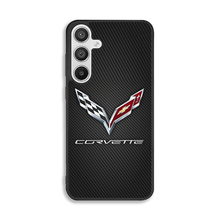 Corvette Logo Carbon 2nd Samsung Galaxy A26 Case FE3440