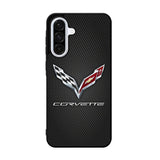 Corvette Logo Carbon 2nd Samsung Galaxy A36 Case FE3440