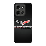 Corvette Racing Carbon Logo Motorola Moto G 5G 2025 Case FE3763