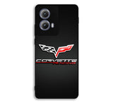 Corvette Racing Carbon Logo Motorola Moto Edge 2024 Case FE0287
