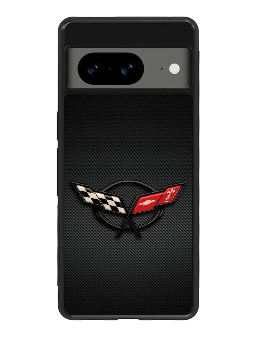 Corvette Logo 4th Google Pixel 8a Case