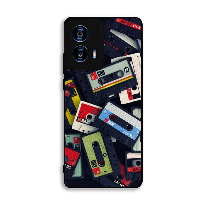 Cassete Retro Tape Motorola Moto G Power 5G 2024 Case FE6191