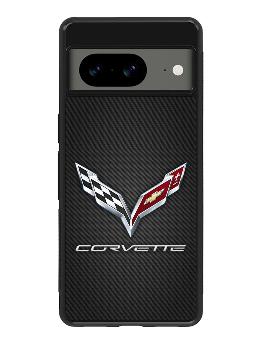 Elegant Corvette Logo Google Pixel 8a Case