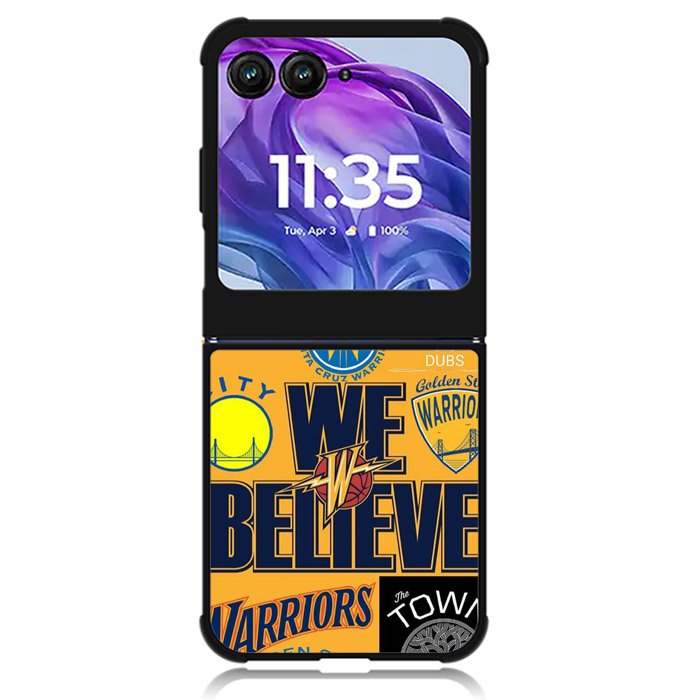 We Believe Golden State Warriors Motorola Moto Razr 2024 , Moto Razr 50 Case