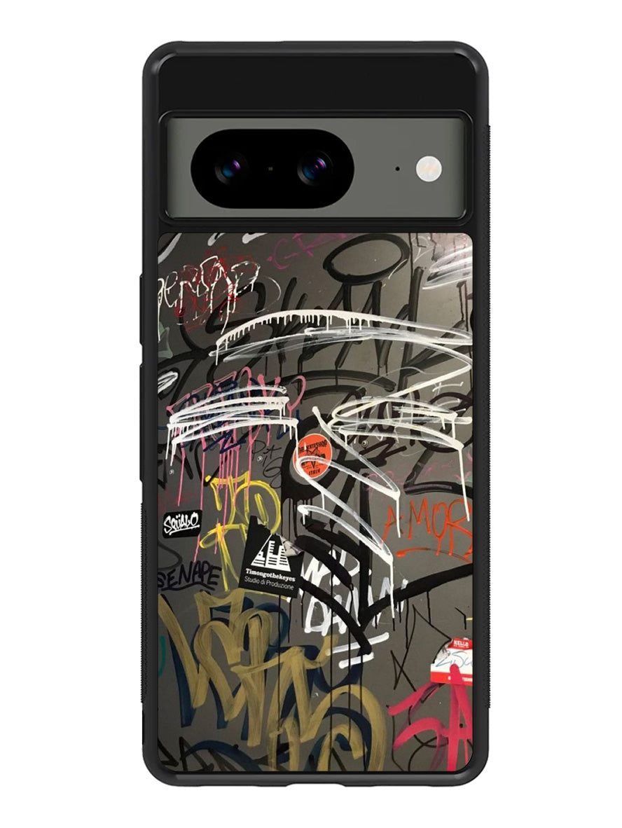 Graffiti in The Grey Wal Google Pixel 8a Case