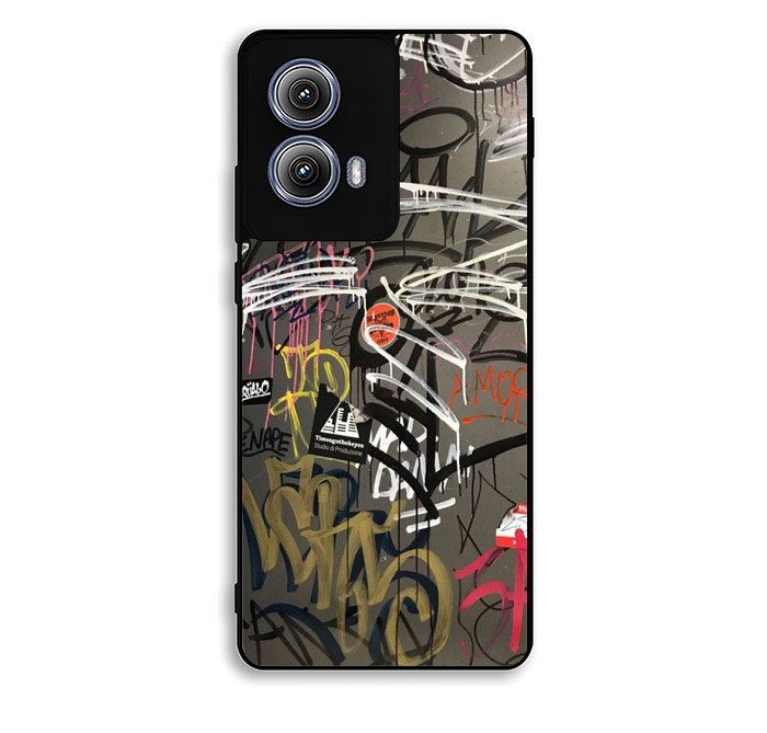 Graffiti in The Grey Wal Motorola Moto Edge 2024 Case FE6833