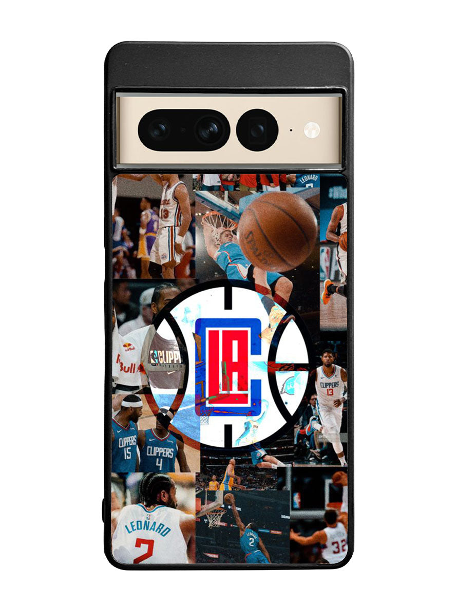 LA Clippers Player Photos Google Pixel 7 Pro Case