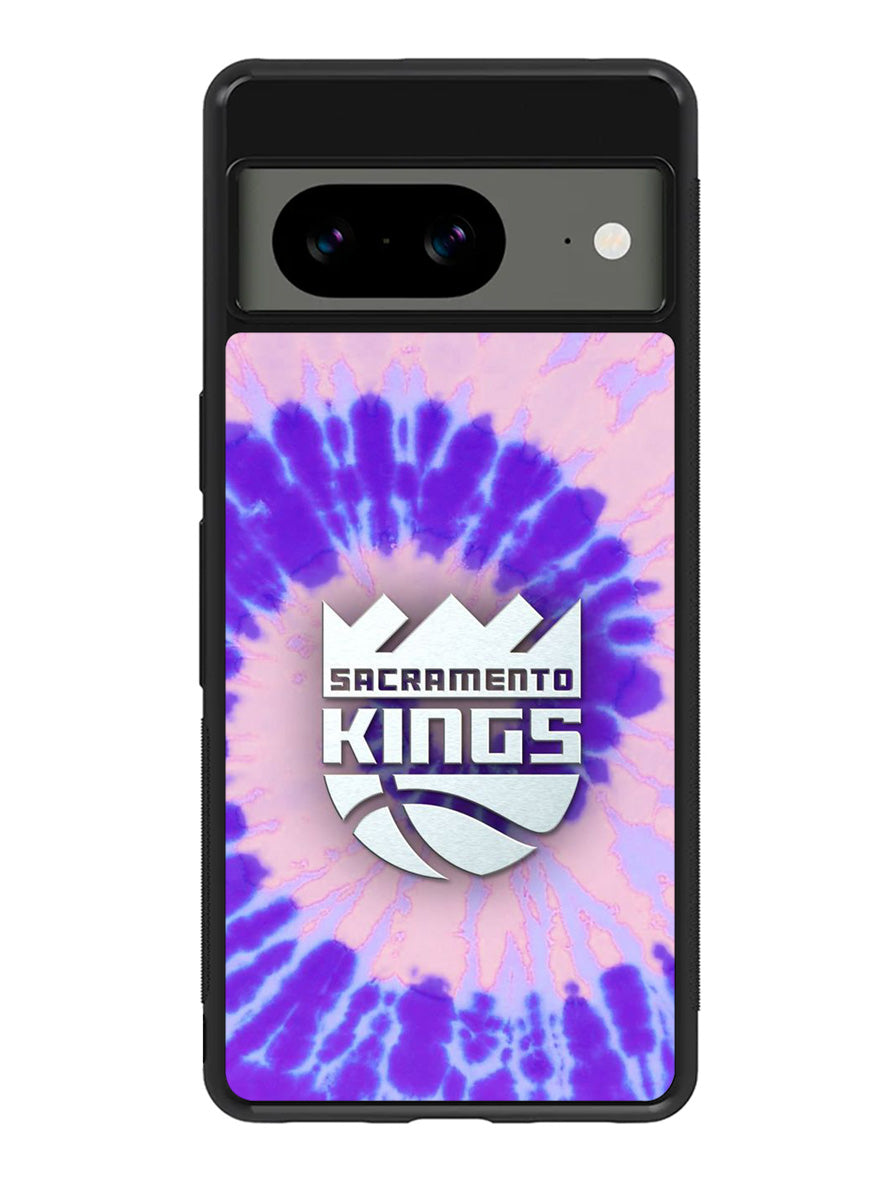 Sacramento Kings Tie Dye Style Logo Google Pixel 8a Case