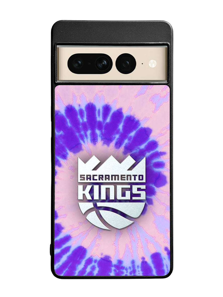 Sacramento Kings Tie Dye Style Logo Google Pixel 7 Pro Case