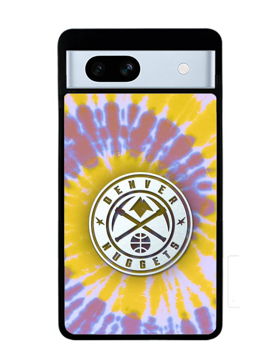 Denver Nuggets Tie Dye Style Logo Google Pixel 7A Case
