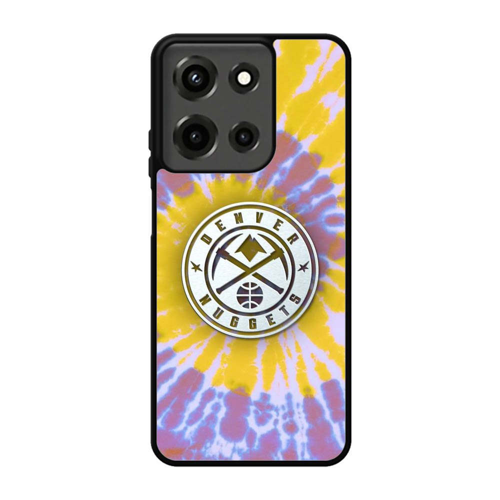 Denver Nuggets Tie Dye Style Logo Motorola Moto G 5G 2025 Case FE5271