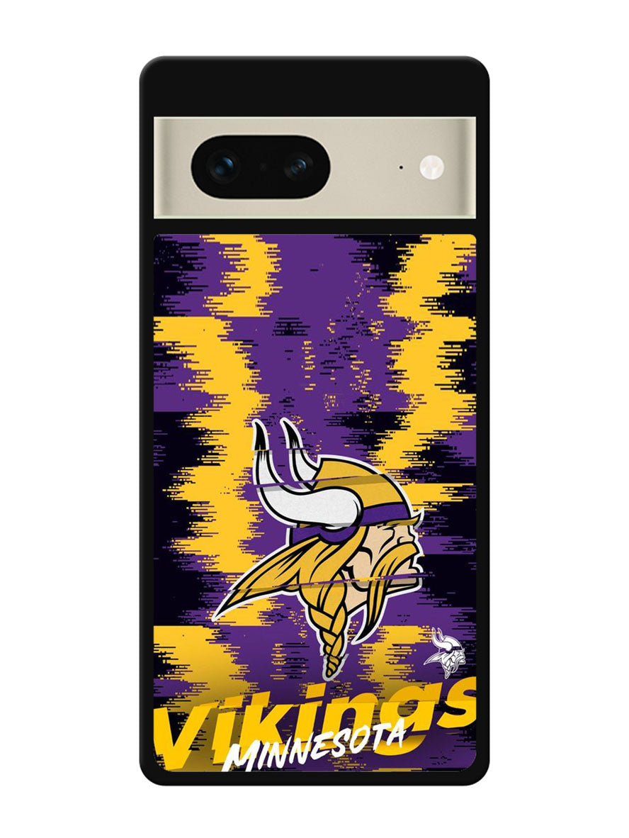 Minnesota Vikings Torn Paper Style Logo Google Pixel 7 Case