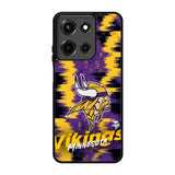 Minnesota Vikings Torn Paper Style Logo Motorola Moto G 5G 2025 Case FE7441