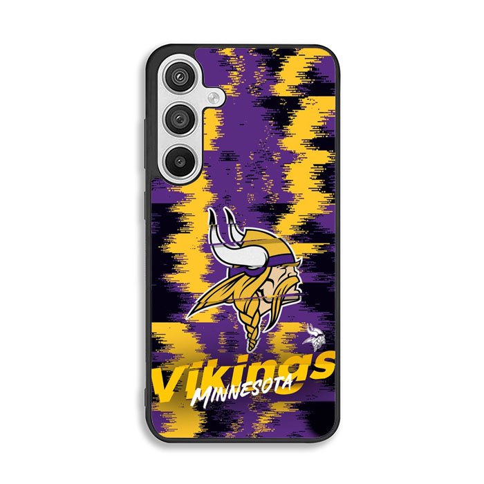 Minnesota Vikings Torn Paper Style Logo Samsung Galaxy A26 Case FE1164