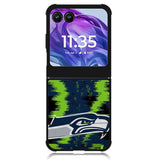 Seattle Seahawks NFL Team Logo Motorola Moto Razr 2024 , Moto Razr 50 Case