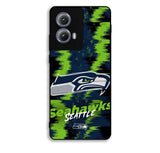 Seattle Seahawks NFL Team Logo Motorola Moto Edge 2024 Case FE5103