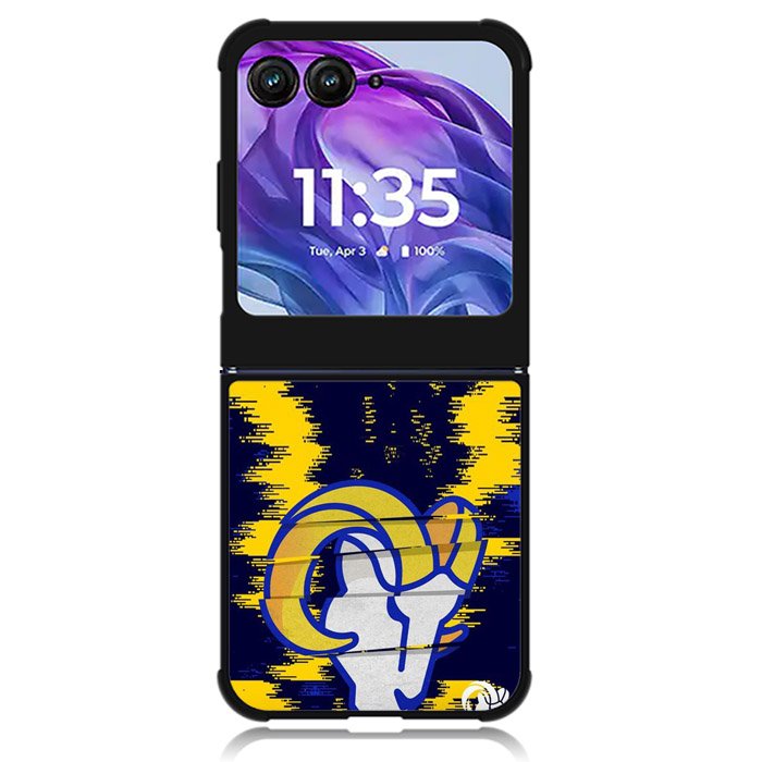 Los Angeles Rams NFL Team Logo Motorola Moto Razr 2024 , Moto Razr 50 Case