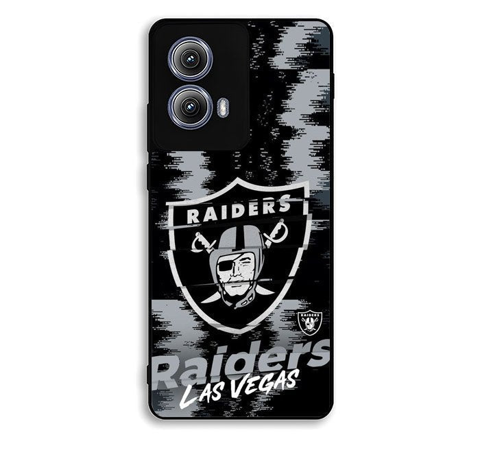 Las Vegas Raiders NFL Team Logo Motorola Moto Edge 2024 Case FE3100
