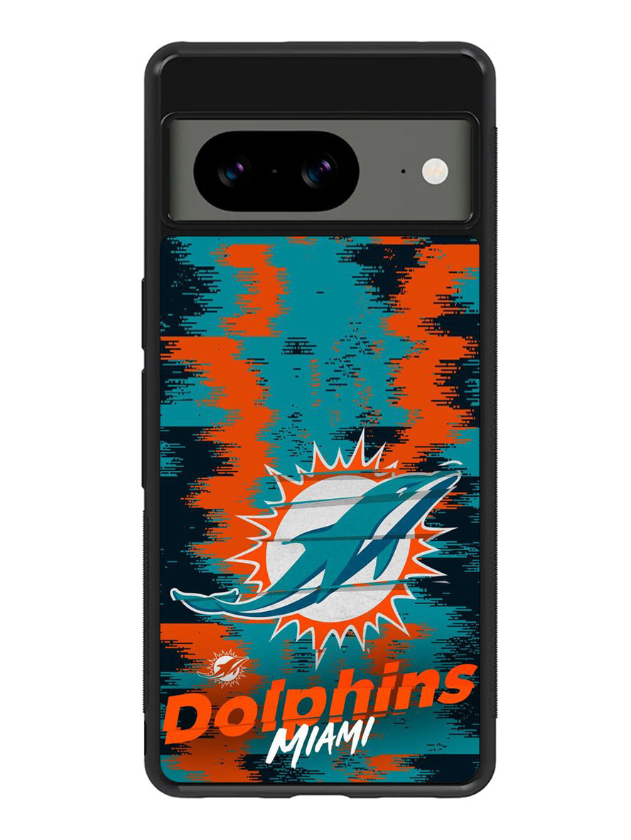 Miami Dolphins NFL Team Logo Google Pixel 8a Case