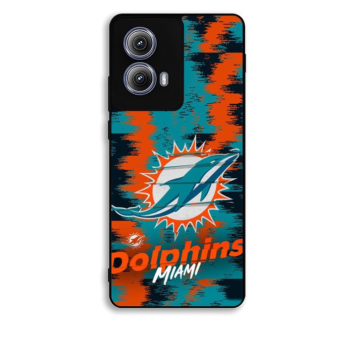 Miami Dolphins NFL Team Logo Motorola Moto Edge 2024 Case FE1501