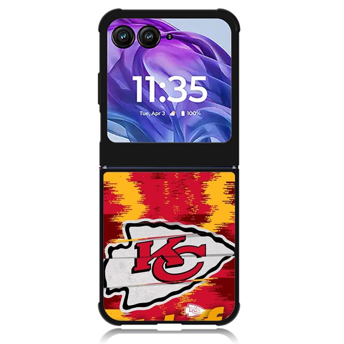 Kansas City Chiefs NFL Team Logo Motorola Moto Razr 2024 , Moto Razr 50 Case