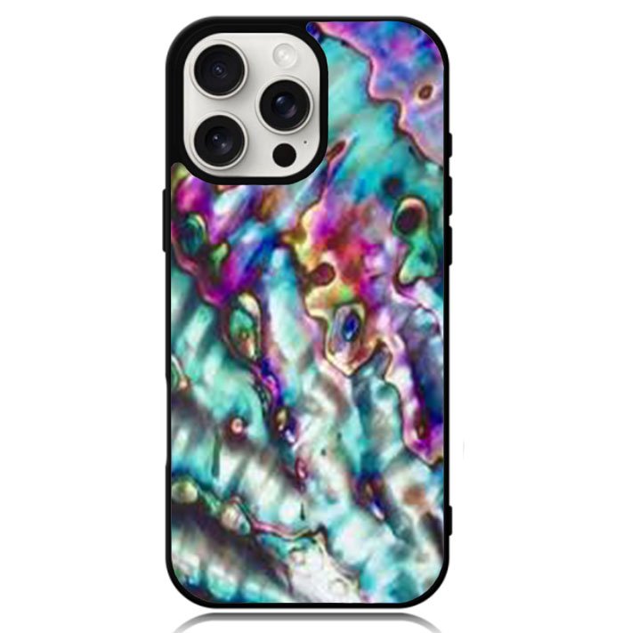 Mother of Pearl Abalone Case iPhone 16 Pro Max BC2872