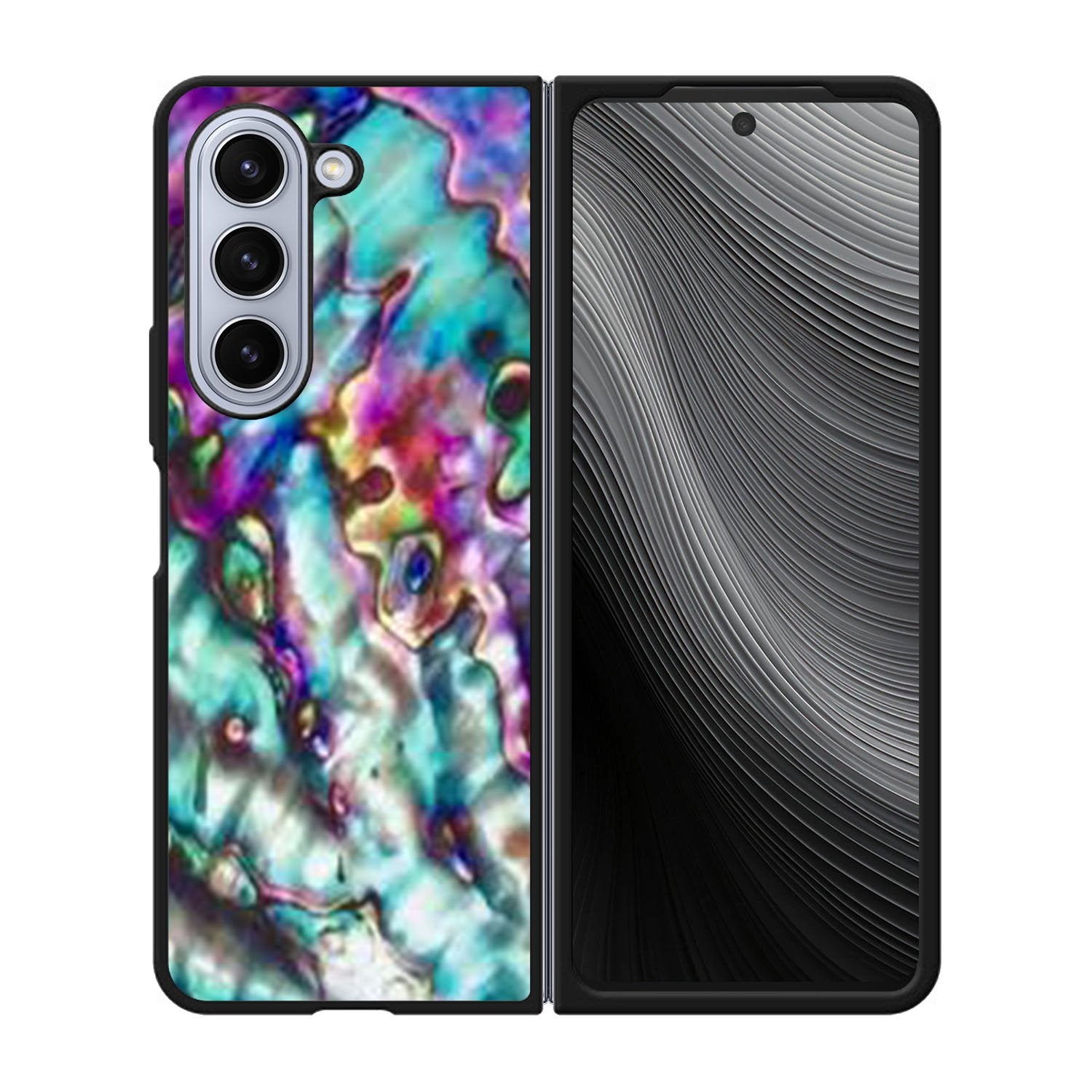 Mother of Pearl Abalone Case Samsung Galaxy z Fold 5 5G BC2872