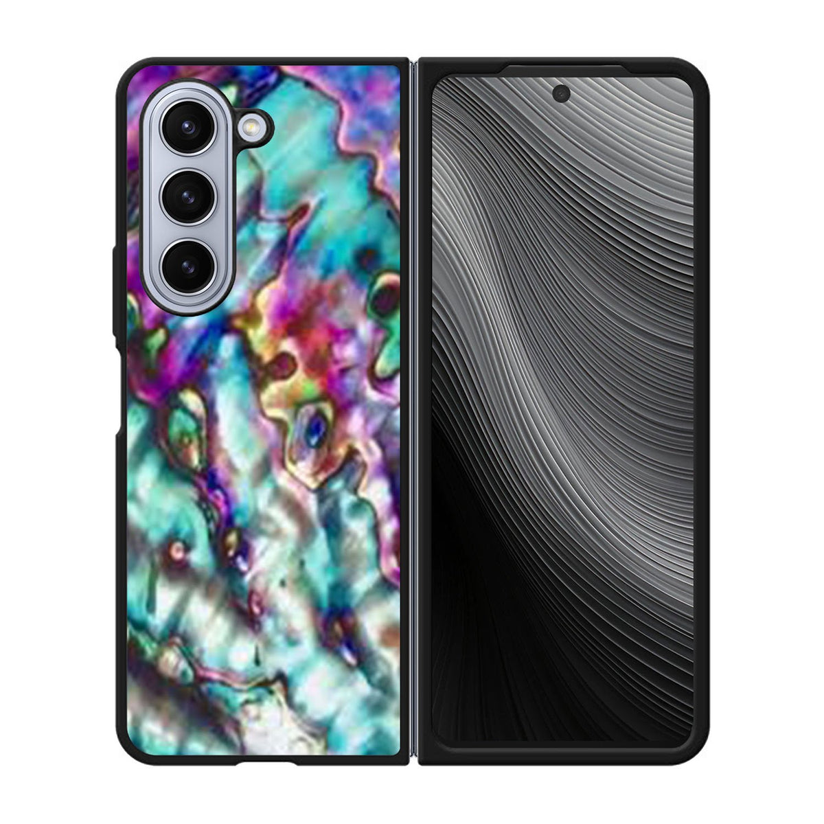 Mother of Pearl Abalone Case Samsung Galaxy z Fold 5 5G BC2872