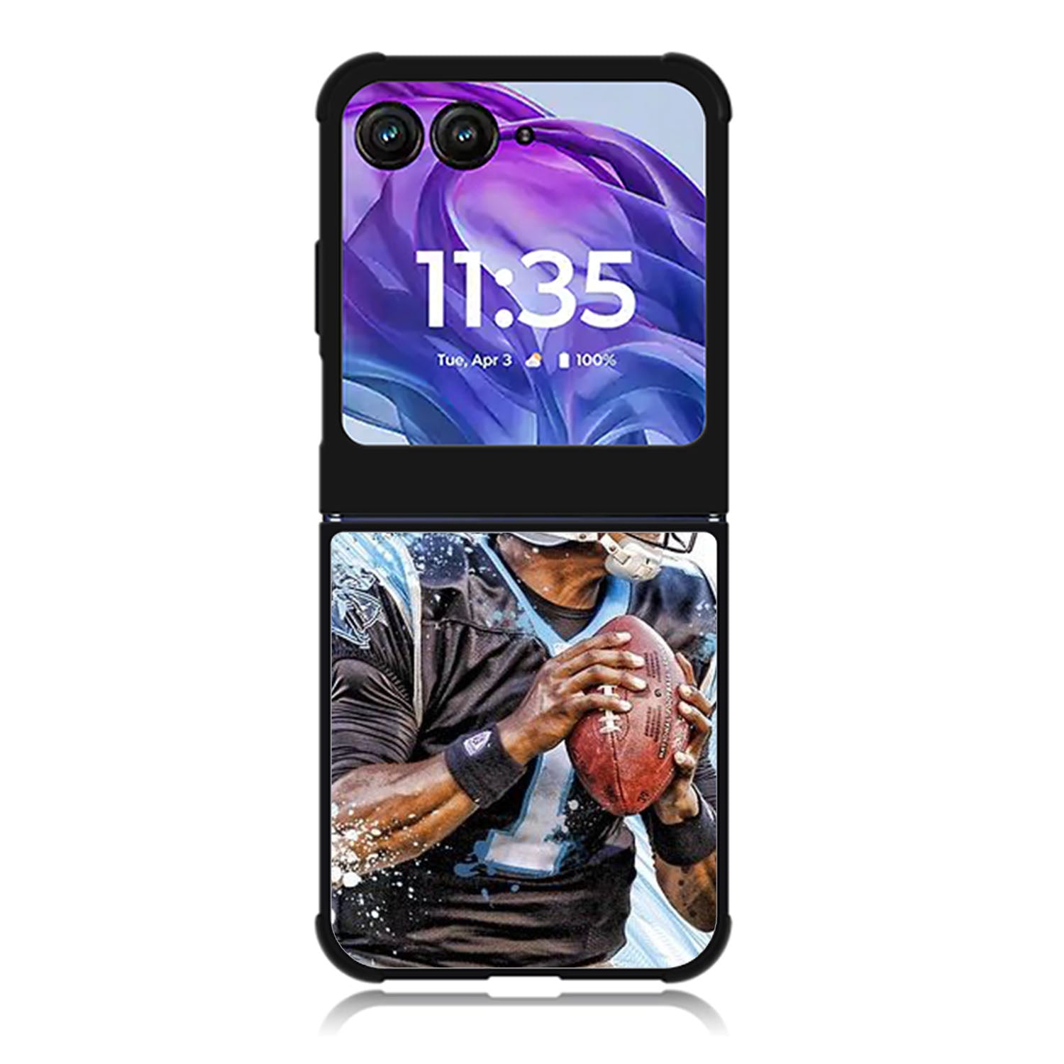 Cam Newton Carolina Panthers Motorola Moto Razr 2024 , Moto Razr 50 Case FE2918
