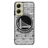 Golden State Warriors Logo In The Wall Case Motorola Moto G Stylus 2024 5G BC2835