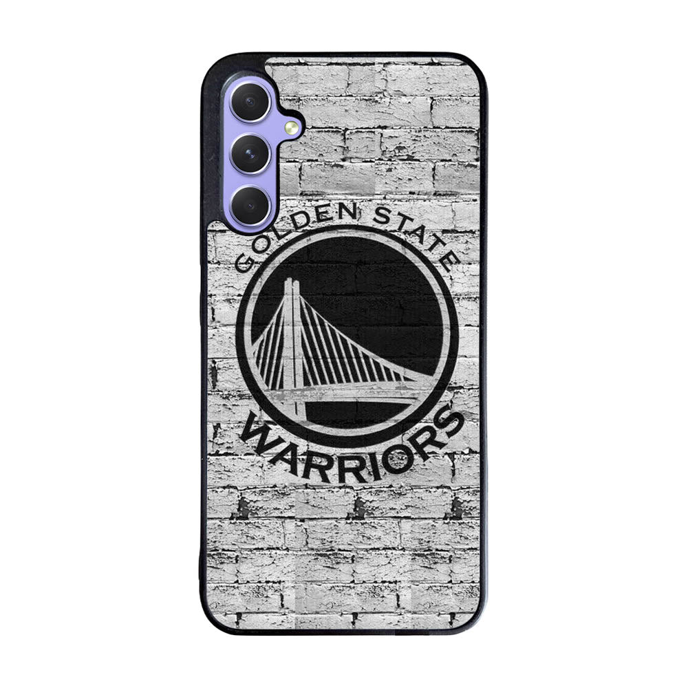 Golden State Warriors Logo In The Wall Case Samsung Galaxy A35 5G BC2835