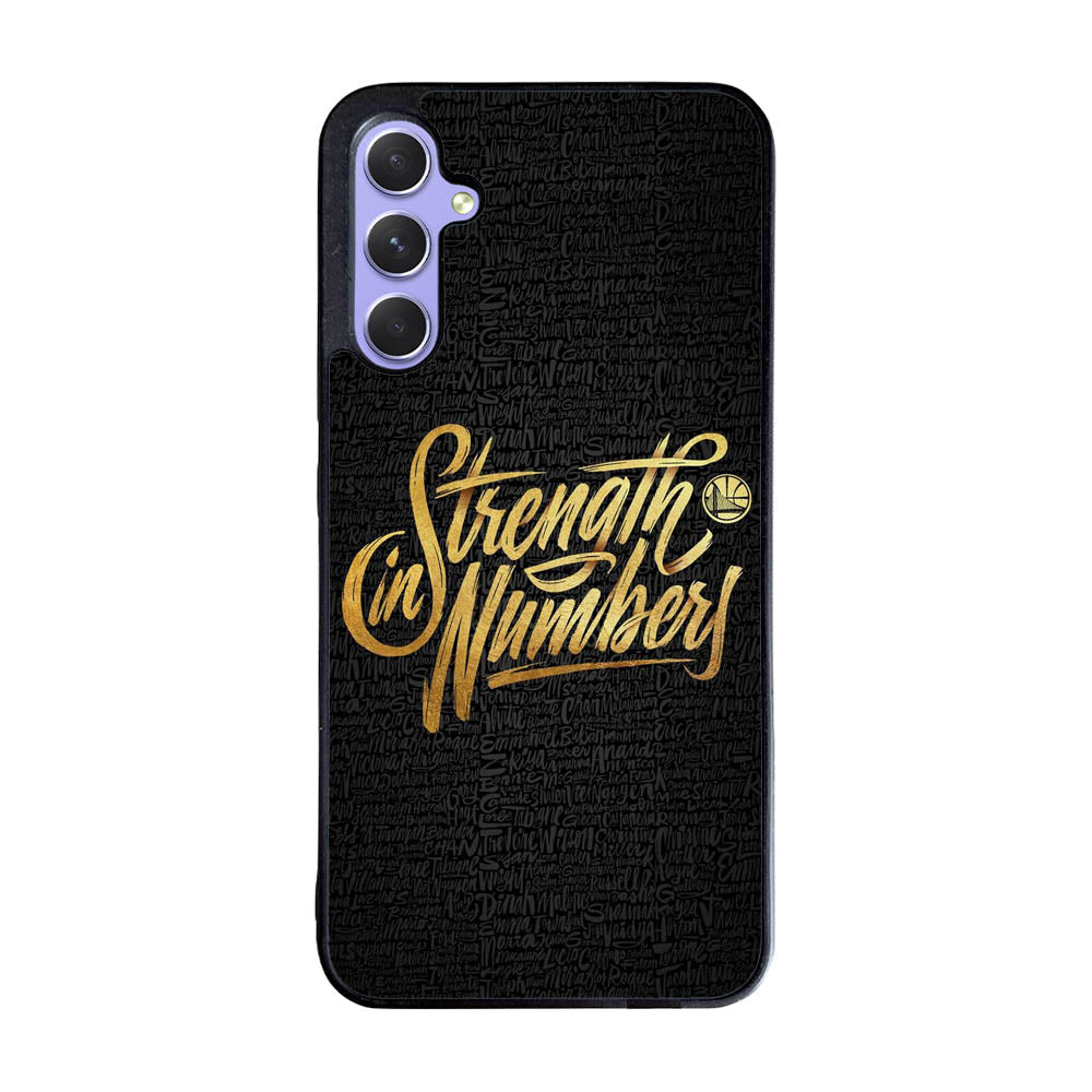 Golden State Warriors Typography Case Samsung Galaxy A55 5G BC2840