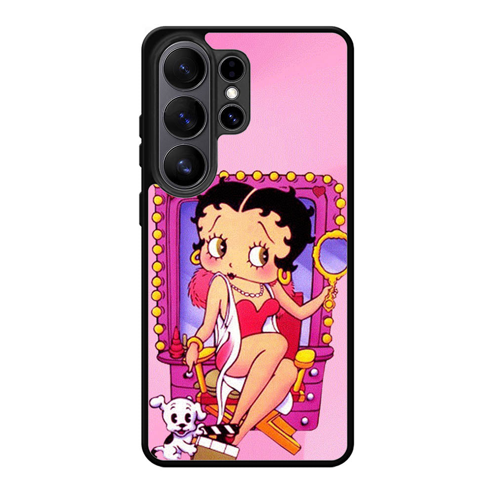 Betty Boop and Dog Samsung Galaxy S26 Plus Case