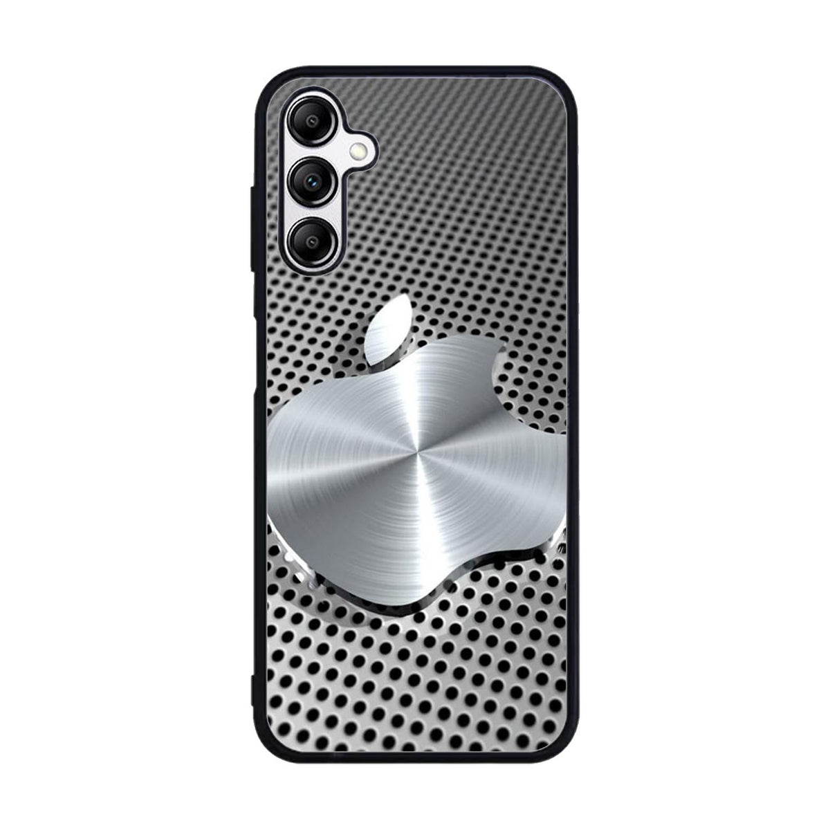 3D Apple Silver Case Samsung Galaxy A15 BC2825