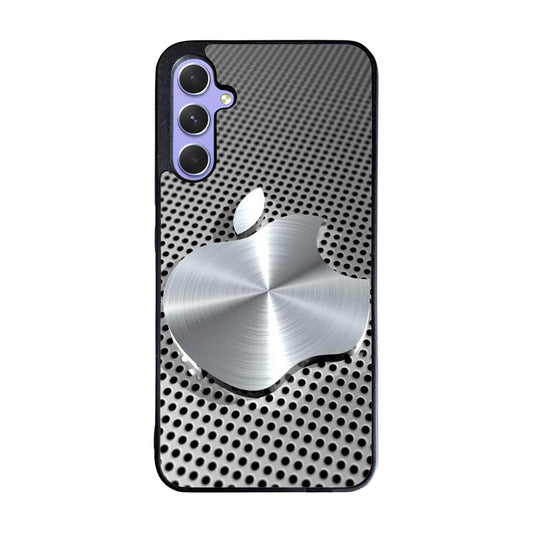 3D Apple Silver Case Samsung Galaxy A55 5G BC2825