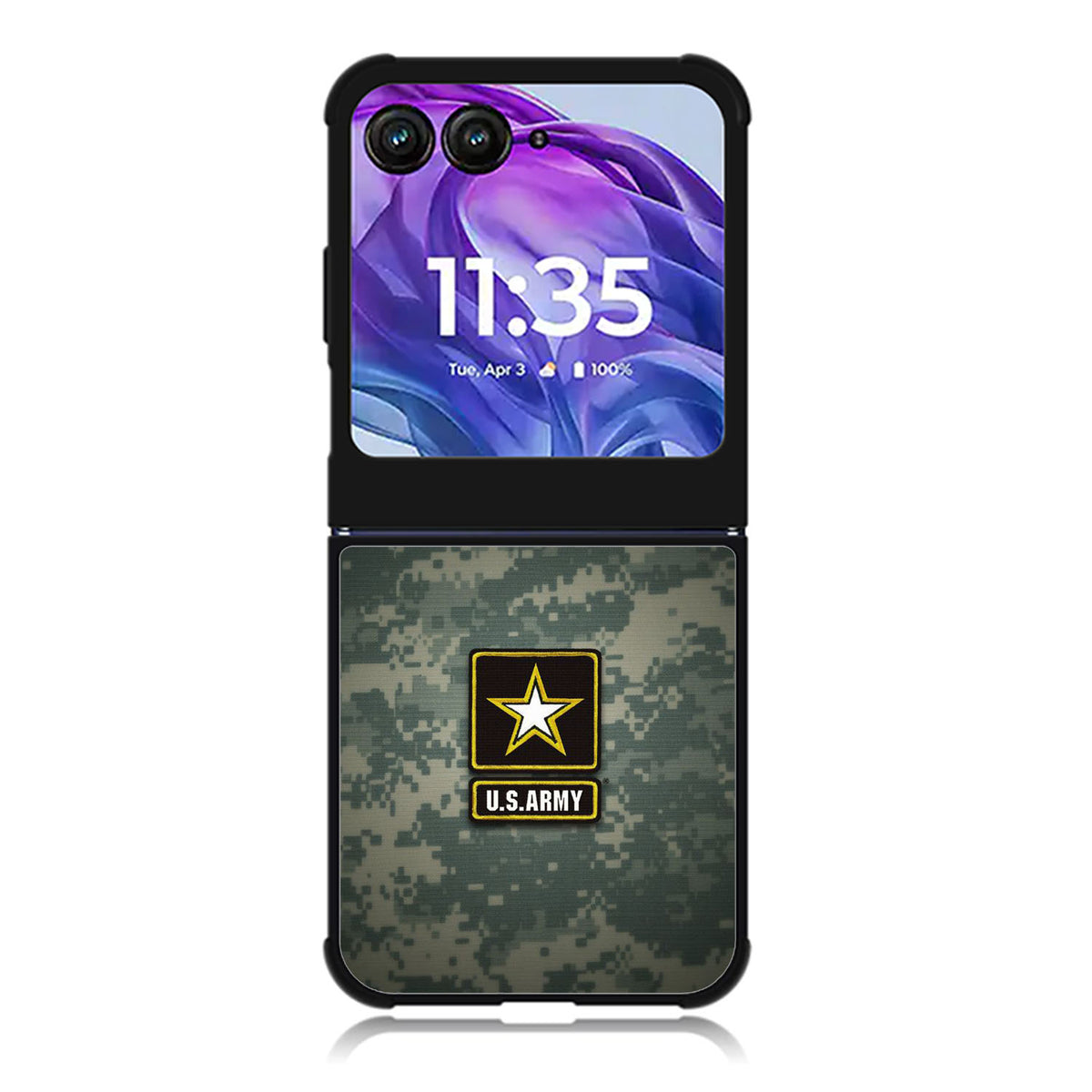 US Army Motorola Moto Razr Plus 2025/2024 Case, Moto Razr 50 Ultra 5G BC2902