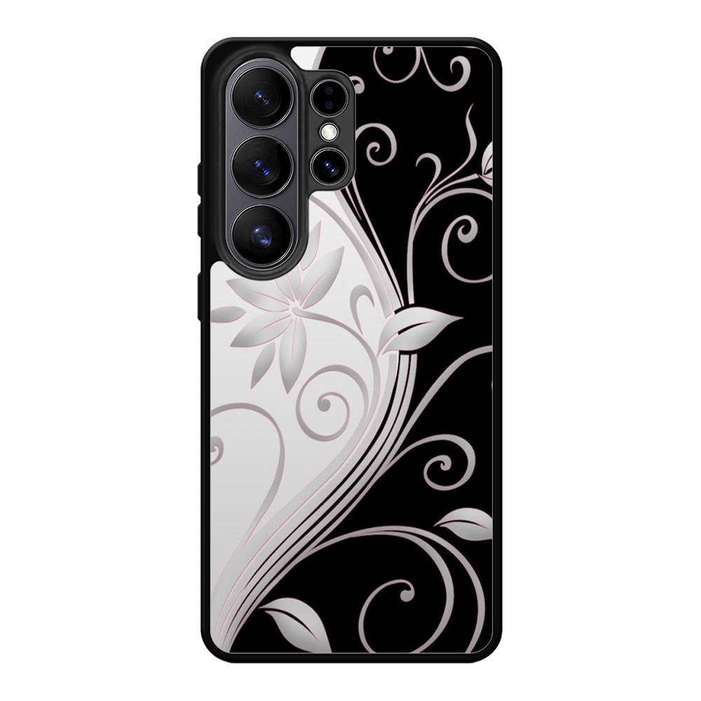 Black Design Samsung Galaxy S26 Plus Case