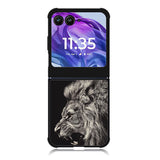 Male Lion Motorola Moto Razr 2024 , Moto Razr 50 Case FE2866