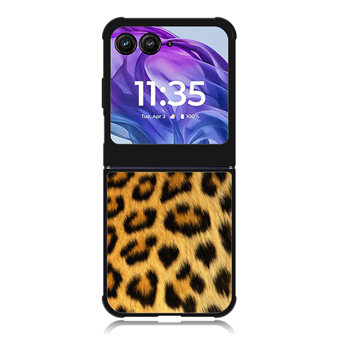 Pattern Leopard Motorola Moto Razr Plus 2025/2024 Case, Moto Razr 50 Ultra 5G BC2885