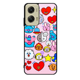 BTS BT21 Cute Pink Case Motorola Moto G Stylus 2024 5G BC2910