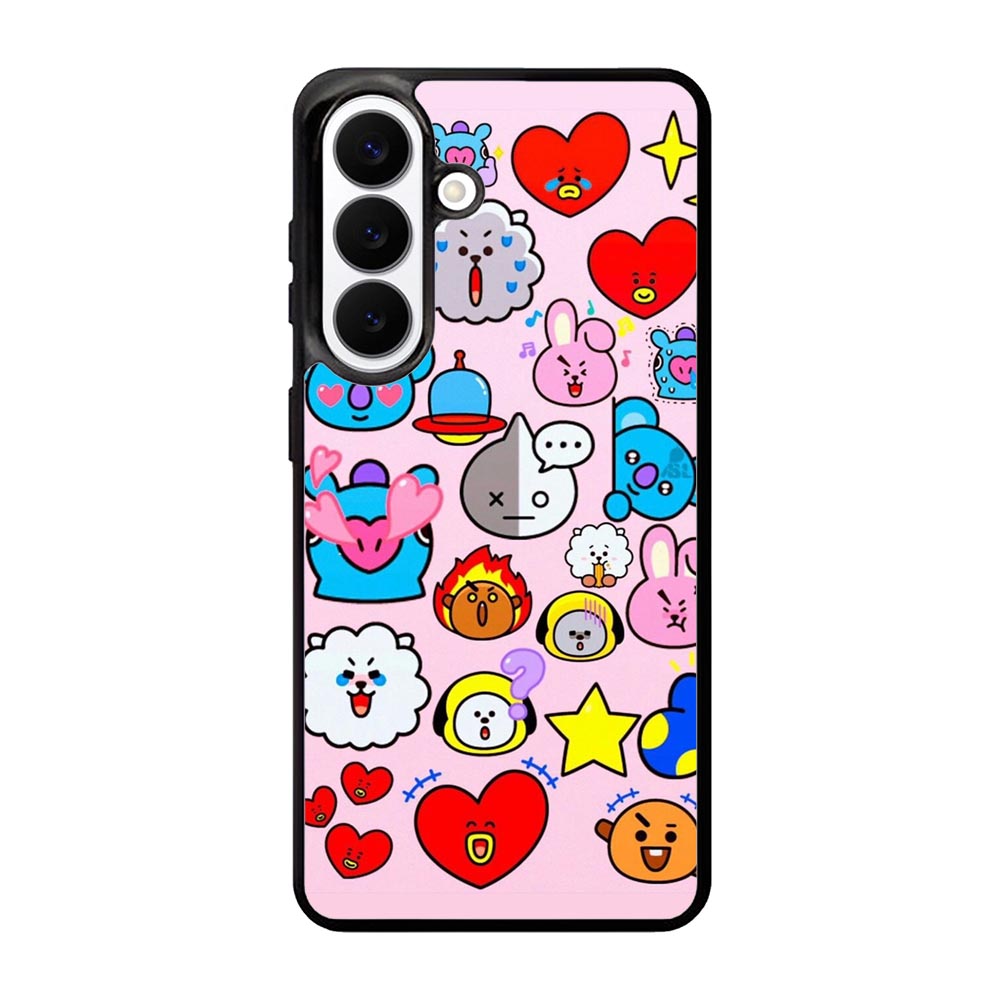 BTS BT21 Cute Pink Samsung Galaxy S26 Plus Case BC2910