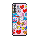 BTS BT21 Cute Pink Case Samsung Galaxy A15 BC2910