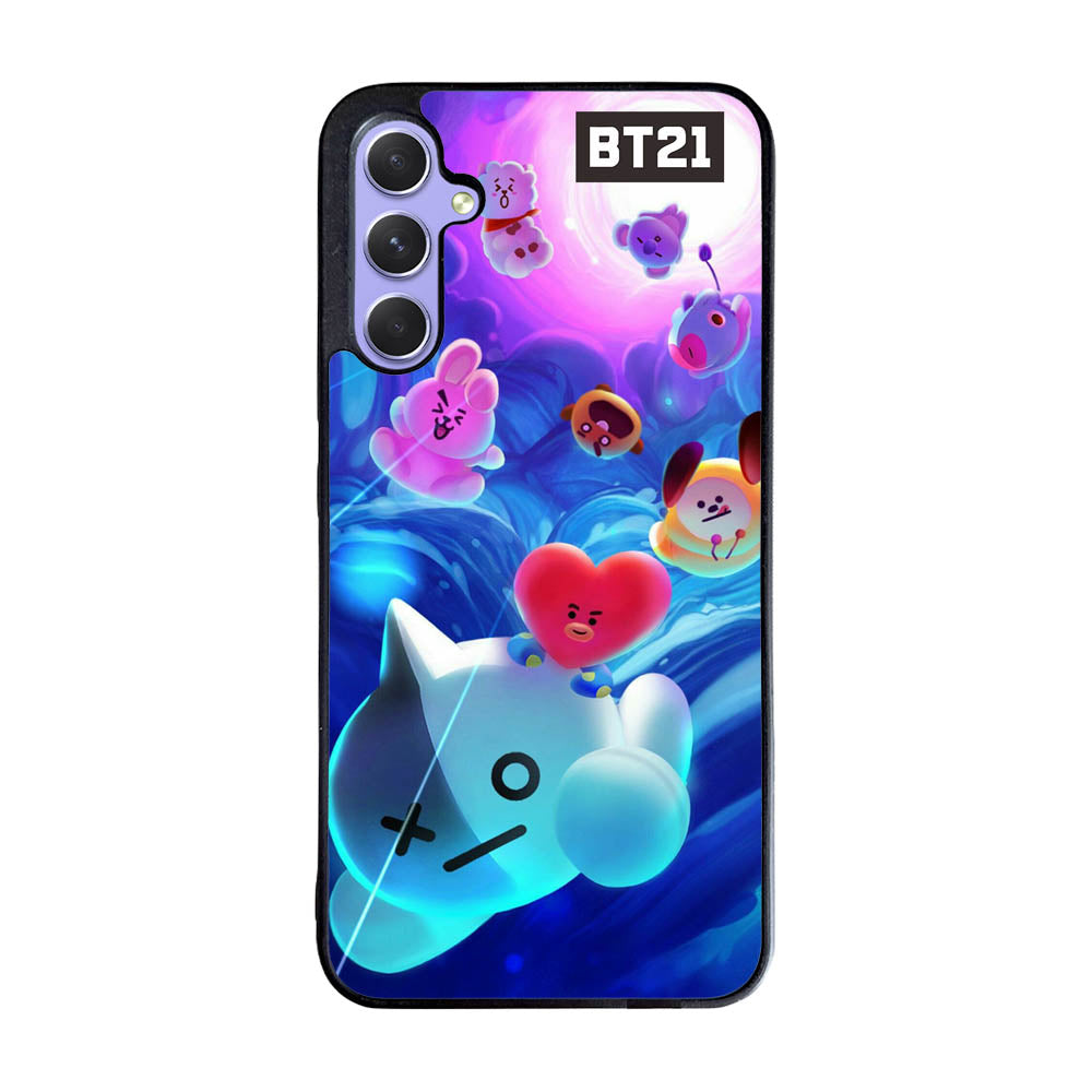 BTS BT21 Galaxy Case Samsung Galaxy A55 5G BC2911