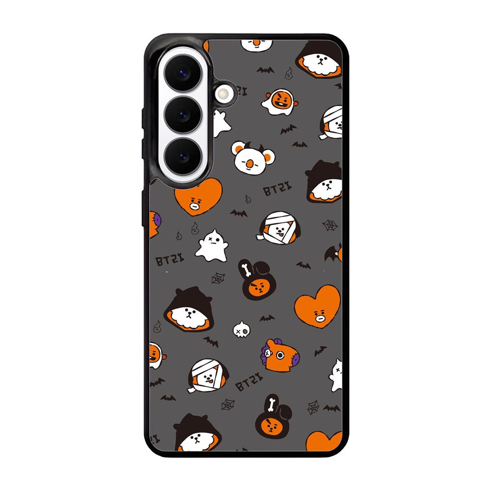 BTS BT21 Happy Halloween Samsung Galaxy S26 Case BC2912
